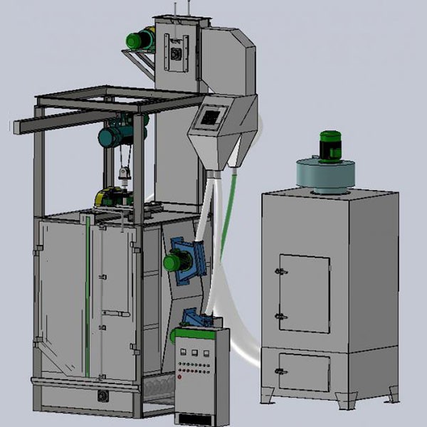 Q376吊钩式抛丸机